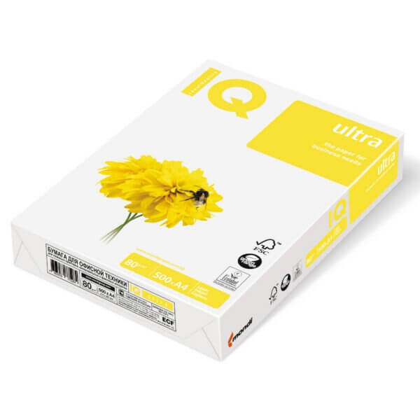 Бумага IQ Ultra класс А+ А4