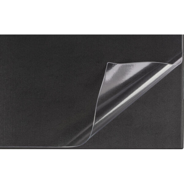 Коврик на стол  Attache 38*59см черный с прозрачным листом