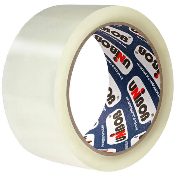 Скотч  50мм х 66м 50мкм UNIBOB 805
