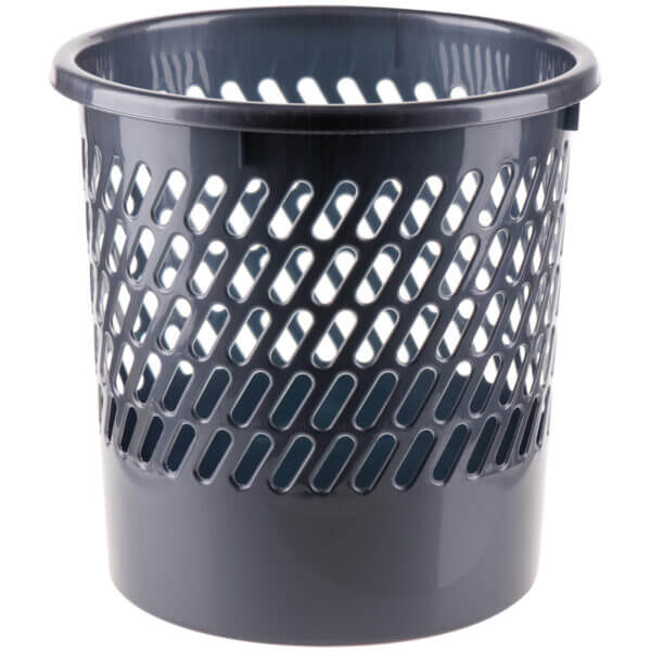 Корзина 11л OfficeClean, для бумаг сетчатая, серый