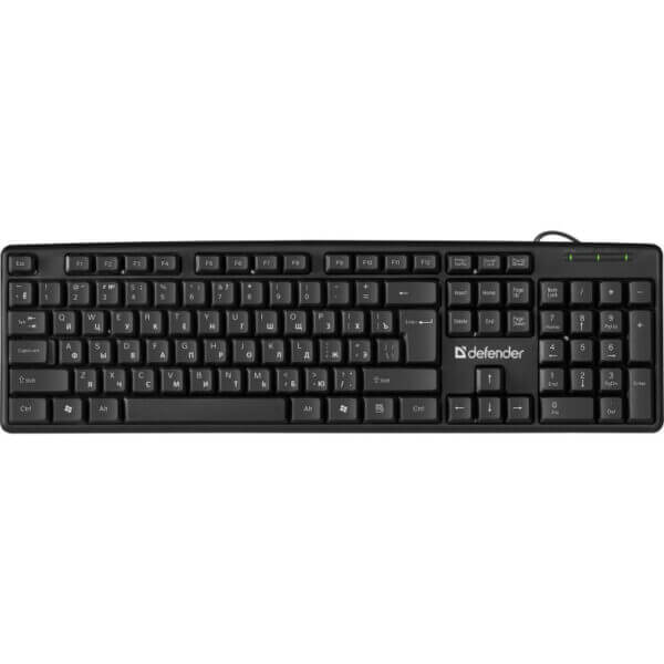 Клавиатура Defender Element HB-520, USB, черная
