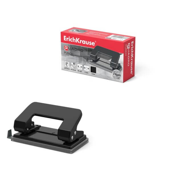 Дырокол  до  10л ErichKrause Quadro Classic