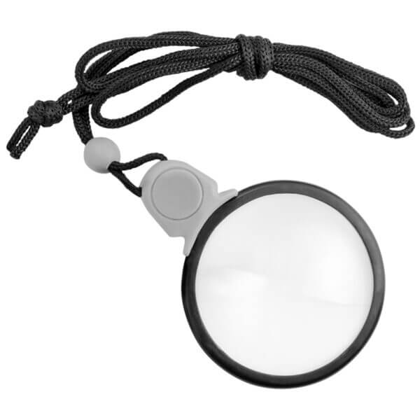 Лупа 4-крат. увеличение OfficeSpace 50мм, нашейная, на шнурке