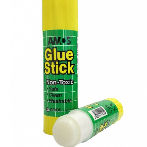 Клей-карандаш 15гр "GLUE STICK"  "Amos"