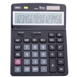Калькулятор 16-разрядный настольный DELI Е39259 полноразм. дв.пит. 193х149мм черный