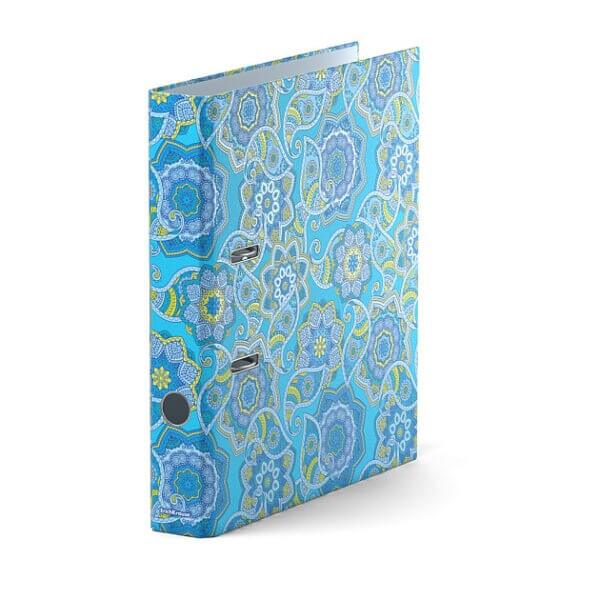 Папка с арочным механизмом ErichKrause, Enigma, А4, 50 мм,голубой