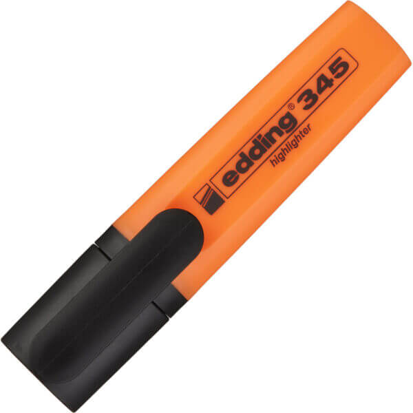Маркер выделитель текста EDDING Е-345/6 оранжевый