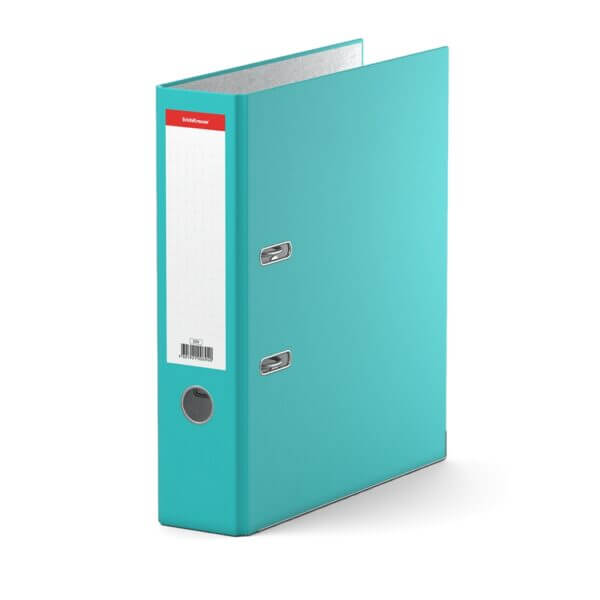 Папка с арочным механизмом ErichKrause, Standart, А4, 70 мм, бирюзовый
