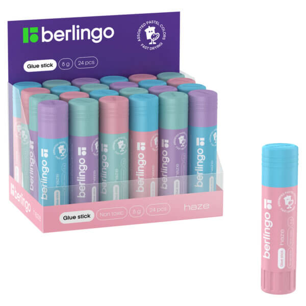 Клей-карандаш  8гр Berlingo "Haze"