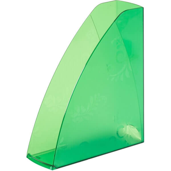 Лоток вертикальный Комус Русская серия 85мм прозрачный зеленый