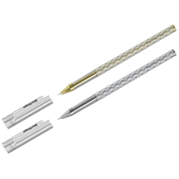 Ручка гелевая черная 0.5мм Berlingo "Moonlight" корпус ассорти