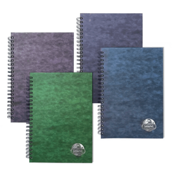 Тетрадь А5 120л спираль ATTACH обложка картон