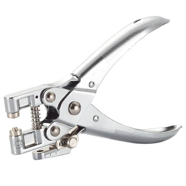 Дырокол  до 30л KW-trio для люверсов серебристый