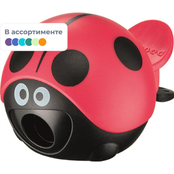 Точилка Maped CROC CROC EASY 1отв, контейнер. пластик асоорти