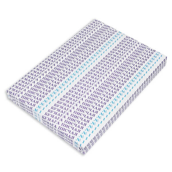 Бумага писчая №1 А3 65г 138% 500 л/пач  (газетная)