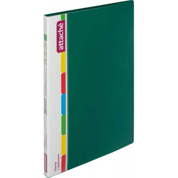 Папка файловая 30 вклад ATTACHE КТ-30/07 зеленая