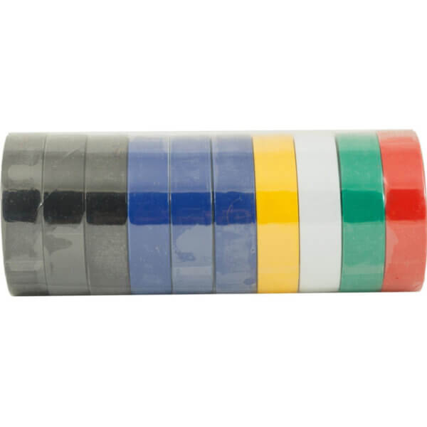 Изолента 15мм х 10м  EG ассорти