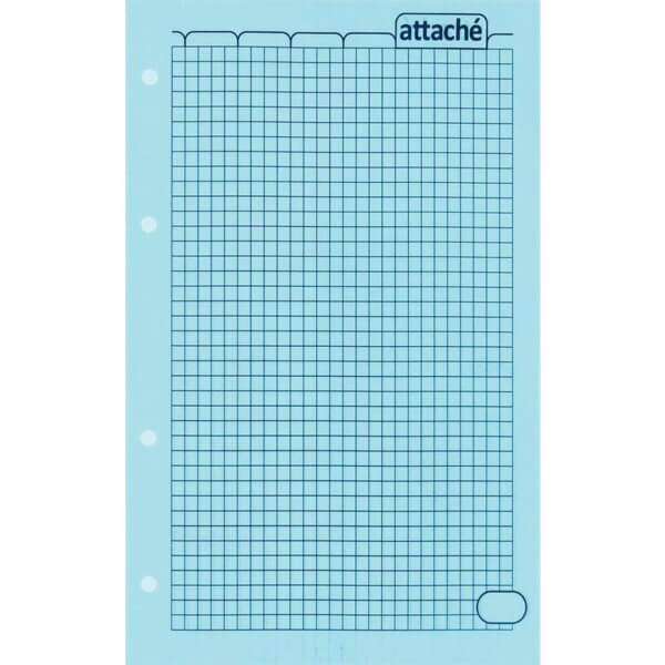 Блок сменный для тетрадей А5  50л голубой ATTACHE